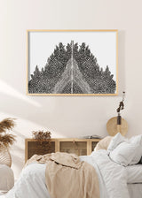 וולקנו כפול שחור לבן