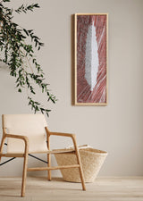 ברוש 3 מאורך לבן-רשת שחור בורדו