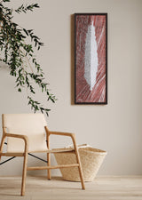 ברוש 3 מאורך לבן-רשת שחור בורדו