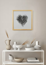 לב סירה שחור - קטן