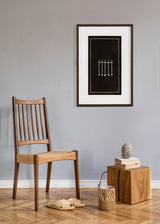 משובץ נול 1 שחור לבן