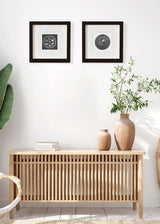 חרוז קלאסי שחור לבן