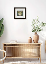 חרוז פרח עיגול צבעוני