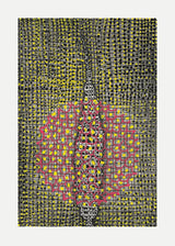 ברוש גריד 4 בורדו נקודות אוקר שחור