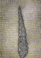 ברוש מסולסל 2 נקודות זהב