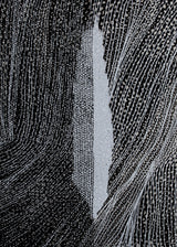 ברוש 3 לבן שביל שחור אפור