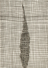 טריפטיכון 3 ברושים בהיר שחור לבן