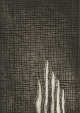 טריפטיכון 3 ברושים כהה שחור לבן