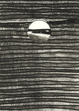 שקיעה שחור לבן