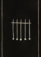 משובץ נול 1 שחור לבן