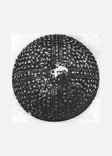 חרוז קלאסי שחור לבן