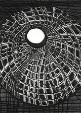 חרוז גריד שחור לבן