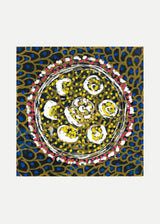 חרוז פרח עיגול צבעוני