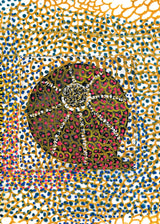 חרוז רימון אדום