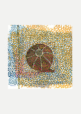 חרוז רימון אדום