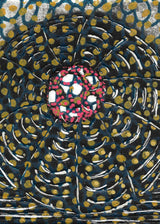 חרוז שושן צבעוני