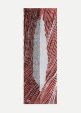 ברוש 3 מאורך לבן-רשת שחור בורדו